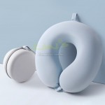 Foldable Storage Memory Cotton Neck Pillow