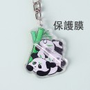 Panda Acrylic Keychain