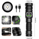 LED multifunctional strong light flashlight