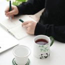 Signature Pen+Ceramic Cup+Notebook Suit