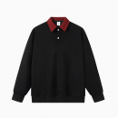 Color blocked polo long sleeves