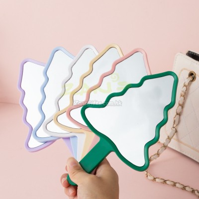 Christmas Tree Handheld Makeup Mirror