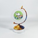 Acrylic Badge Display Globe Stand