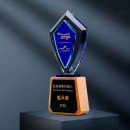 Shield Crystal Trophy