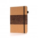 Coffee grounds cork environmentally friendly notebook set