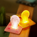 Folding card LED night light