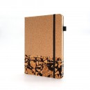 Coffee grounds cork environmentally friendly notebook set