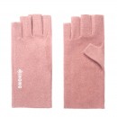 Velvet Half Finger Gloves