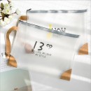 Creative Portable Transparent PVC Zipper Document Bag