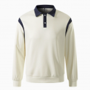 Color blocked polo long sleeves