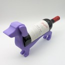 Sausage dog red wine bottle rack