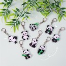 Panda Acrylic Keychain