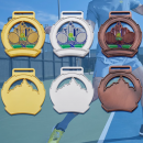 Tennis medals