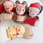 Cute Cartoon Three-Dimensional Christmas Snap Bracelet