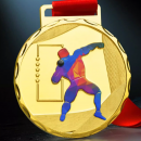 Shot Put Medal