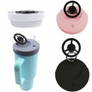 Magnetic Leak-Proof sealed Mobile Phone Holder Multifunctional Silicone Cup Cover Stainless Steel Cup