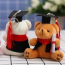 Graduation Bear Keyring