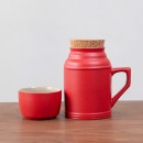 Large Capacity Ceramic Thermal Mug