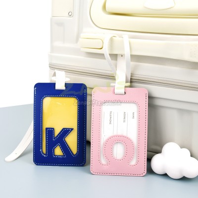 26 Letter Card Holder/Luggage Tag