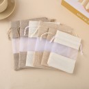 Organza patchwork linen bundle pocket