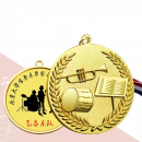 Embossed Music Medal