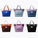 Large-Capacity Color-Blocked Folding Travel Bag