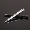 Metal rotating ballpoint pen