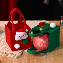 Cartoon Christmas Felt Bag