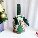 Christmas Tote Drawstring Canvas Bag