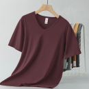 Modal V-neck T-shirt