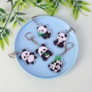 Panda Acrylic Keychain