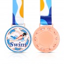 Swimming Metal Medal