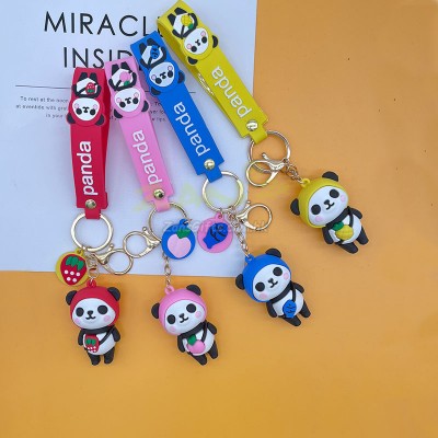 PVC Panda Keychain