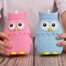 Customized-shape Owl Sillicon Hot Water Bag