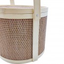 Handmade bamboo basket