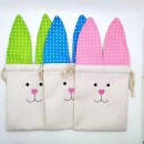 Easter Bunny Ear Drawstring Bag