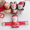 Cute Cartoon Three-Dimensional Christmas Snap Bracelet