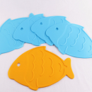 Fish shaped silicone placemat