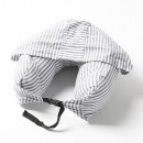 U Shape Travel Neck Pillow with Hat