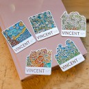 Hollow Glazed Paint Magnet Bookmark