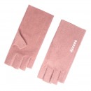 Velvet Half Finger Gloves