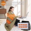 USB Charge Washable Shawl Blanket