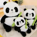 Panda Hugging Bamboo Doll