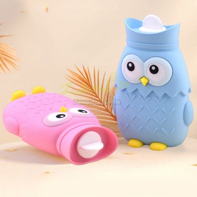 Customized-shape Owl Sillicon Hot Water Bag