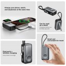 Portable 3-in-1 Wireless Charging Power Bank