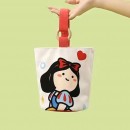 Cotton Canvas Handheld Beverage Cup Bag