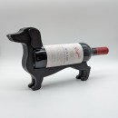 Sausage dog red wine bottle rack