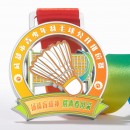 Badminton Metal Medal