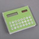 Memo Pad With Solar-Powered Calculator
