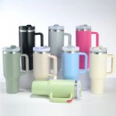 Magnetic Leak-Proof sealed Mobile Phone Holder Multifunctional Silicone Cup Cover Stainless Steel Cup